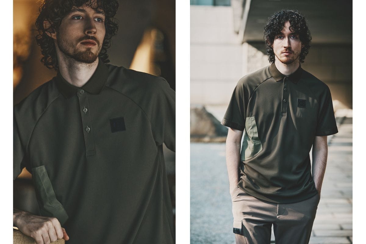 ブリーフィング ゴルフ「CE MEN'S BIG POCKET POLO RF」￥25,300／3色展開（サンド、ブラック、オリーブ）