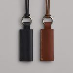 ITTI×LINC ORIGINAL MAKERS「LEATHER LIP CASE LINC Ver.」各￥9,900／H8.5×W3.5㎝／2色展開（ブラック、ブラウン）