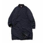 ナンガ「RIB COLLAR SOFT DOWN COAT」￥41,800／ブラック