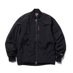 ナンガ「SOFT DOWN VARSITY BLOUSON」￥31,900／ブラック