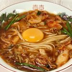 池利 奈良の大仏スタミナ拉麺／こちらが調理例となります。奈良天理ラーメンにならって、追加の具材は白菜の旨みとニンニクを強化しています