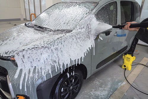 洗車など大きめの掃除がはかどりすぎ！