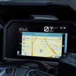 二輪ナビアプリ「Garmin Motorize(TM)」をインストールし、車両とペアリングすればTFTメーターでナビゲーション機能を利用することも可能