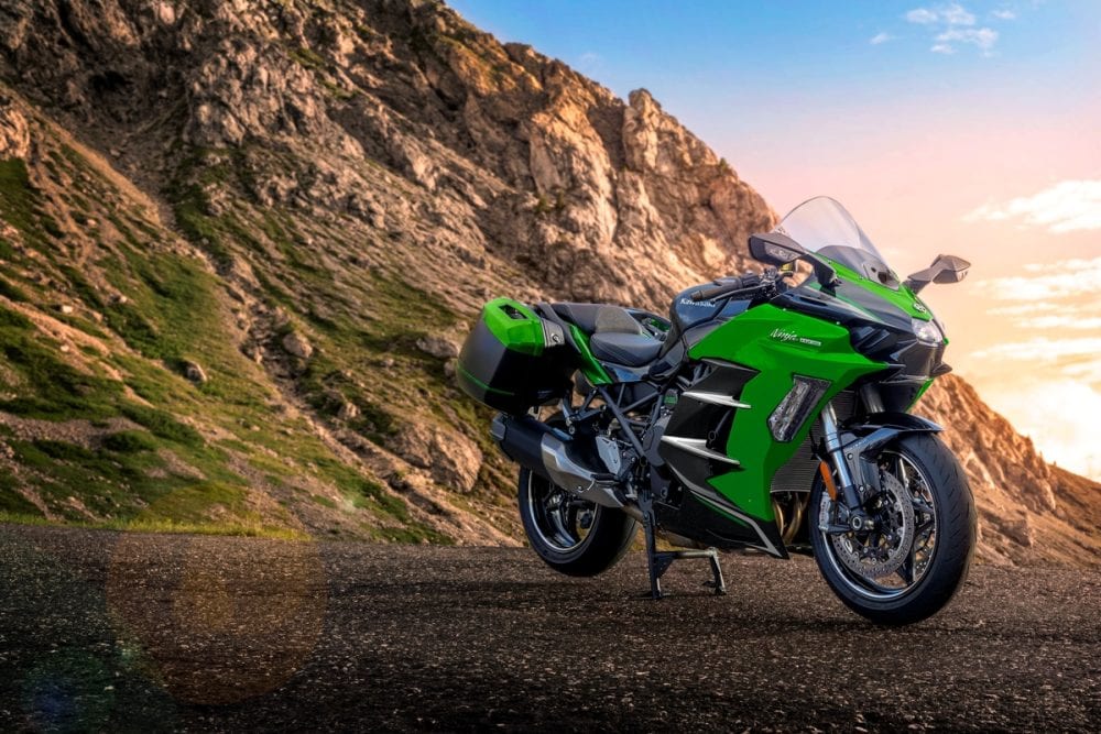 ハイグレードな機能をもちあわせているカワサキのフラッグシップモデル「Ninja H2 SX SE」