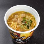 サンヨー食品「サッポロ一番 博多もつ鍋 蟻月監修 博多もつ鍋風ラーメン」