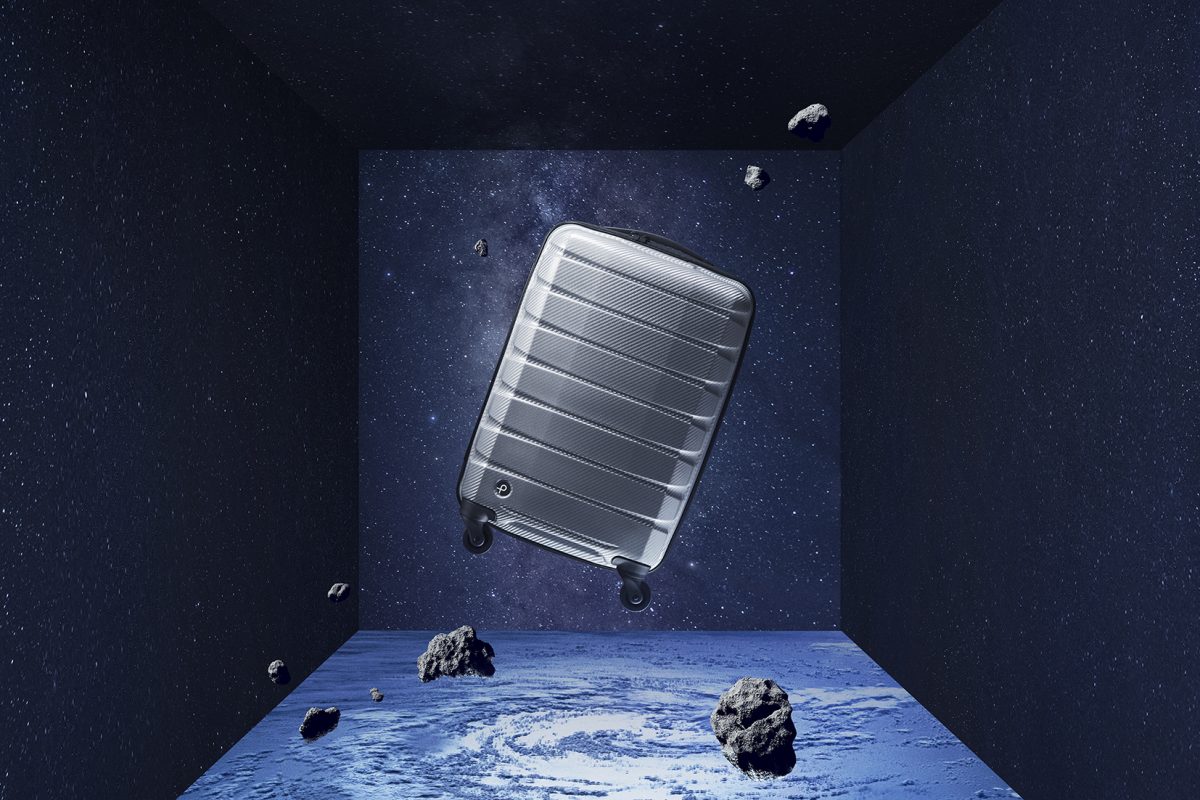 軽量で安全性に優れたスーツケース」同サイズモデル比36％軽量化