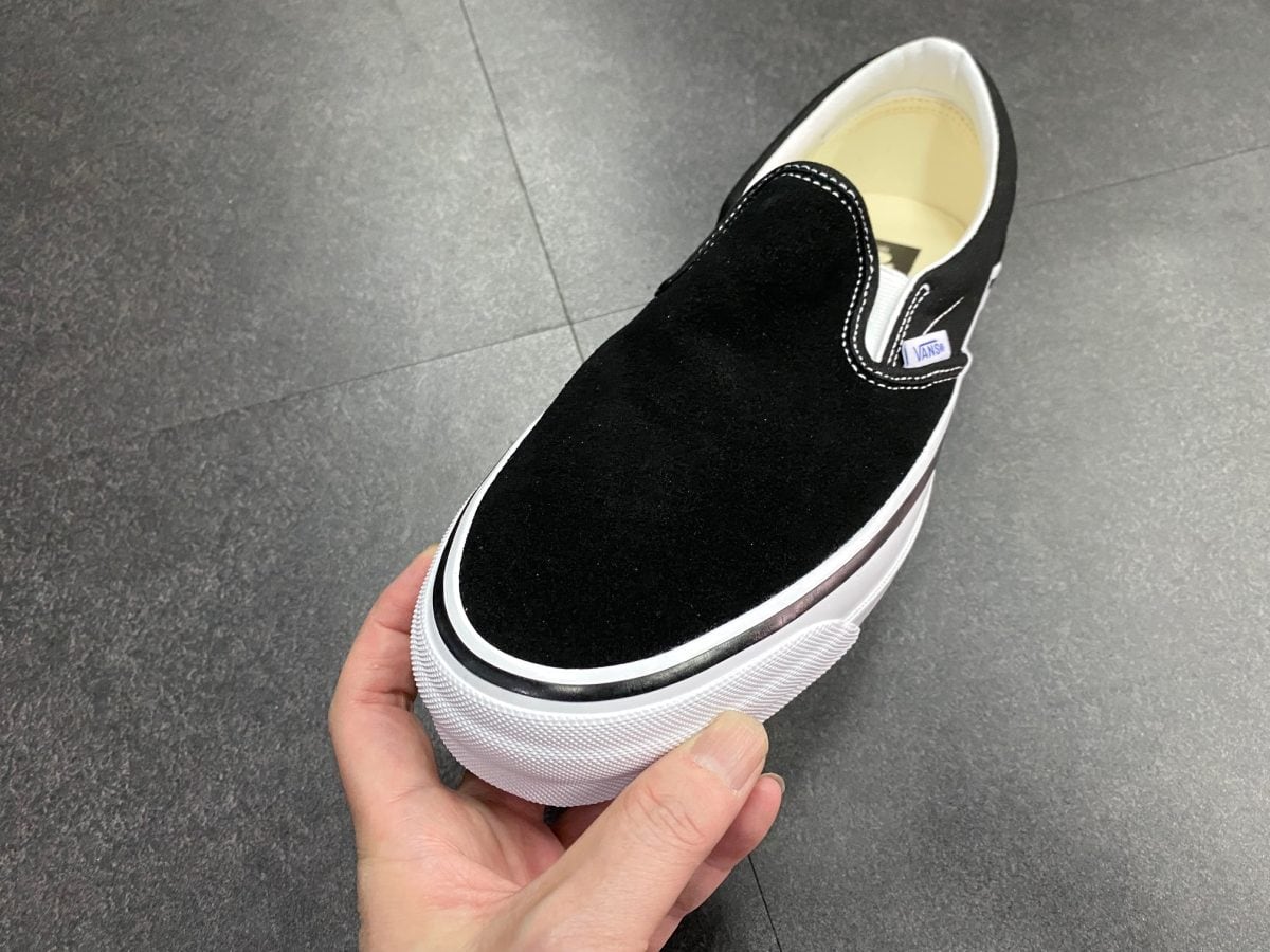 この履き心地…もはや事件だ！」スウェード×キャンバスの究極形