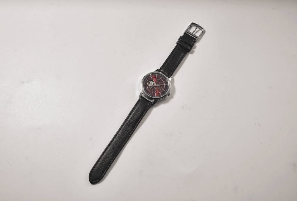 Maker's Watch Knot オープンハート　￥41,800 防水レザーストラップ　￥6,050 バックル　￥550