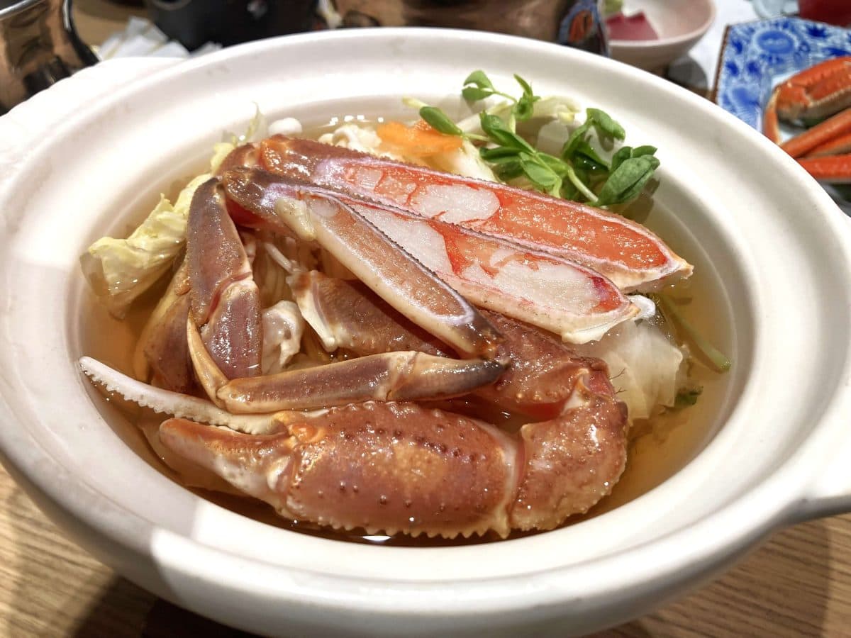 冬季限定「カニかにプラン」