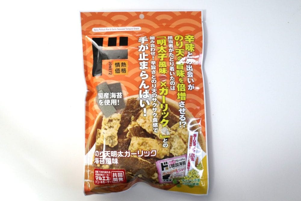のり天　明太ガーリック海苔風味