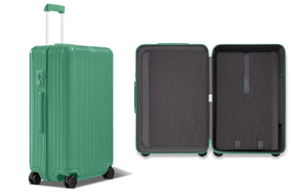 リモワ「エッセンシャル チェックインL」￥179,300／H77.5×W51×D26.5㎝／85ℓ／4.8㎏