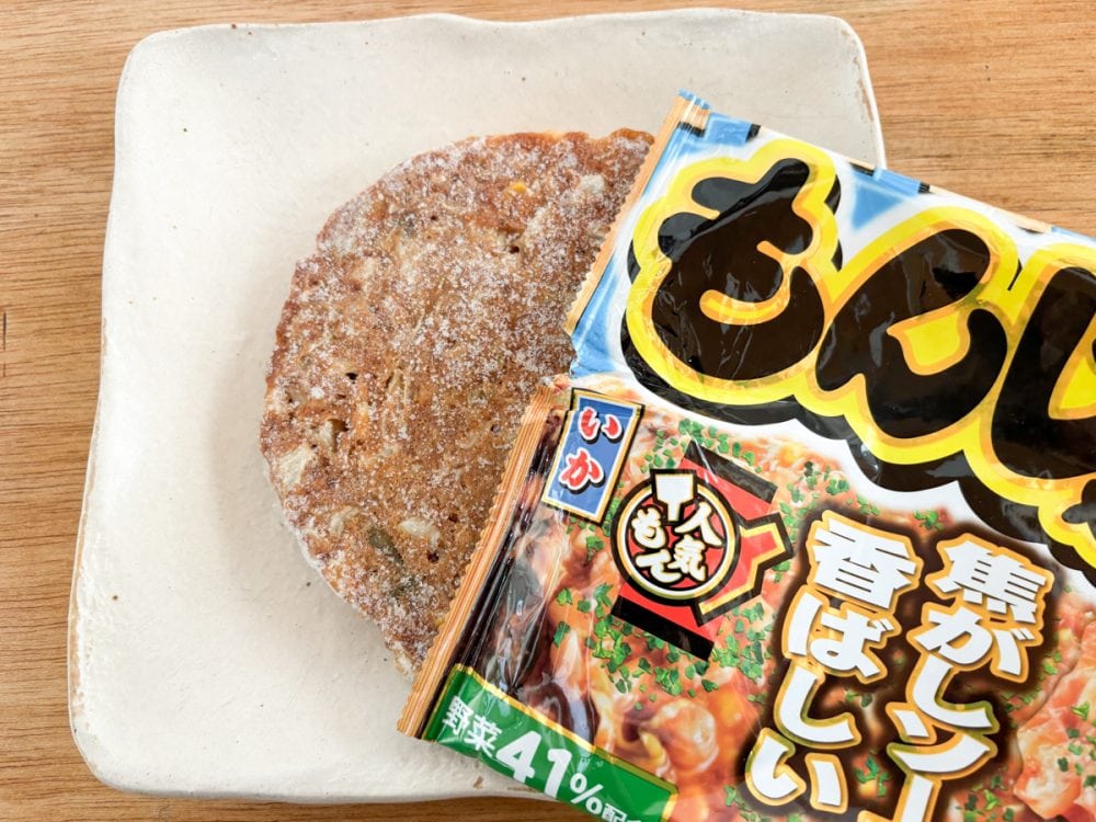 もんじゃがお好み焼き同様に円形だったのはちょっと驚きというか違和感