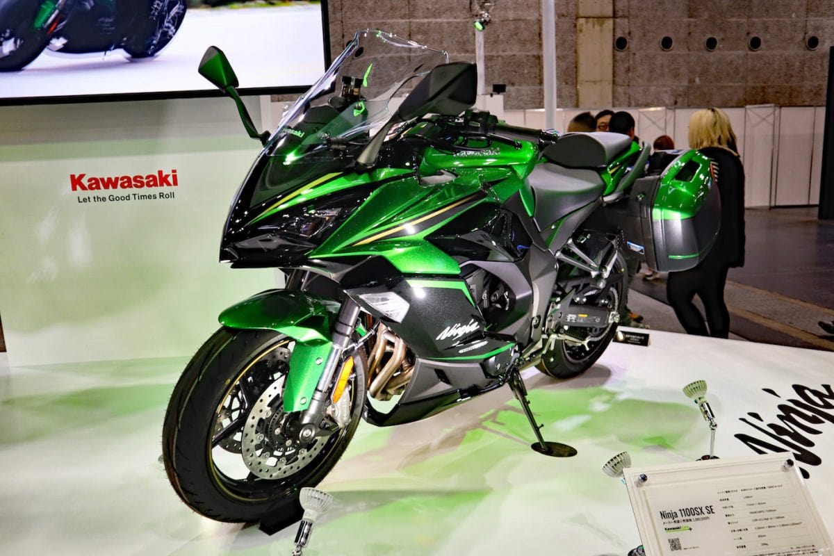 ツーリング性能をバージョンアップしたスポーツツアラーモデルの「Ninja 1100SX SE」