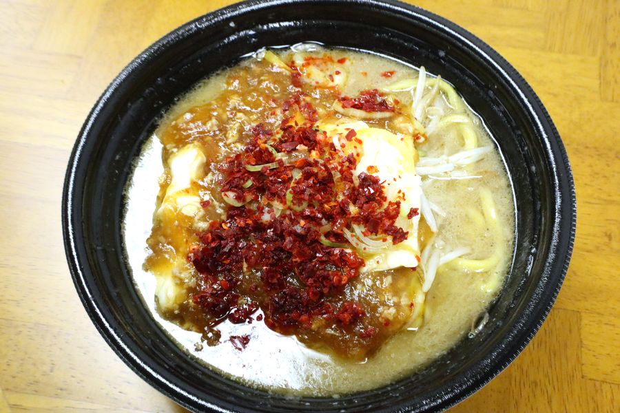 「花道庵」の「旨辛麻婆味噌ラーメン」