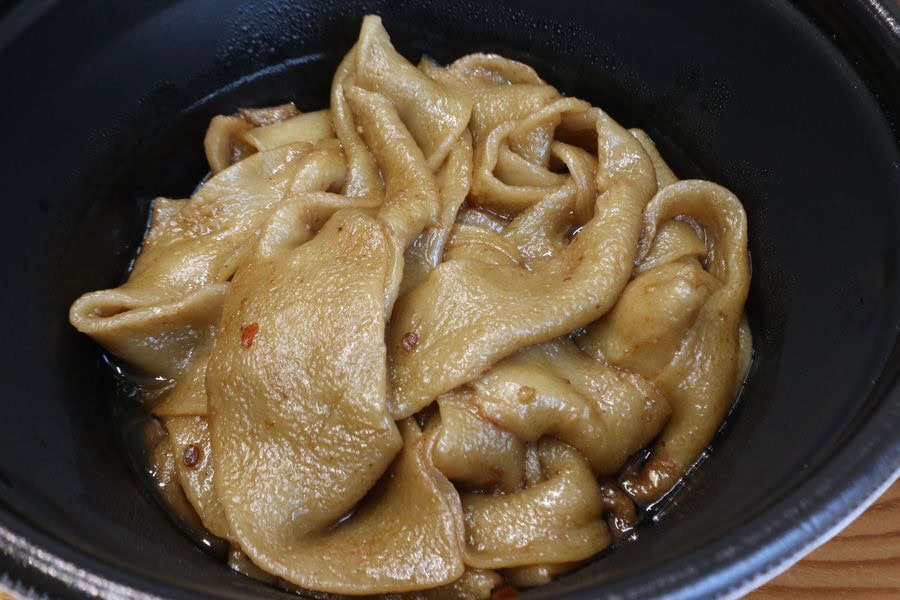 想像以上に太麺