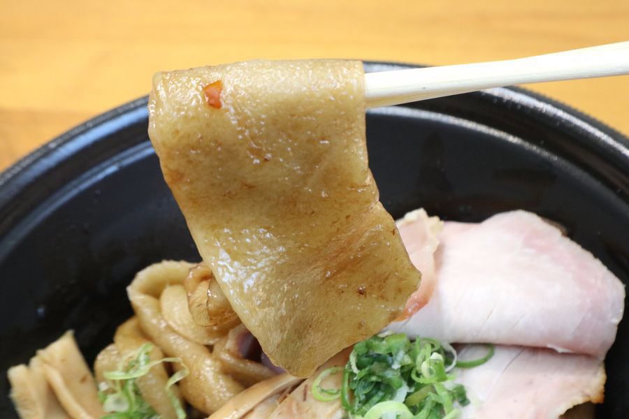 麺というよりすいとん？餅？