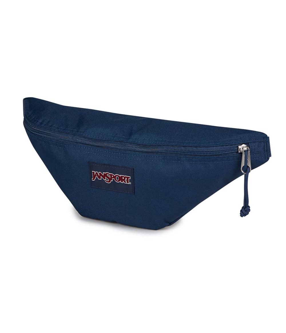 ジャンスポーツ「スイングウエストパック」￥3,850／15×37×7.5㎝／約4ℓ／ネイビー