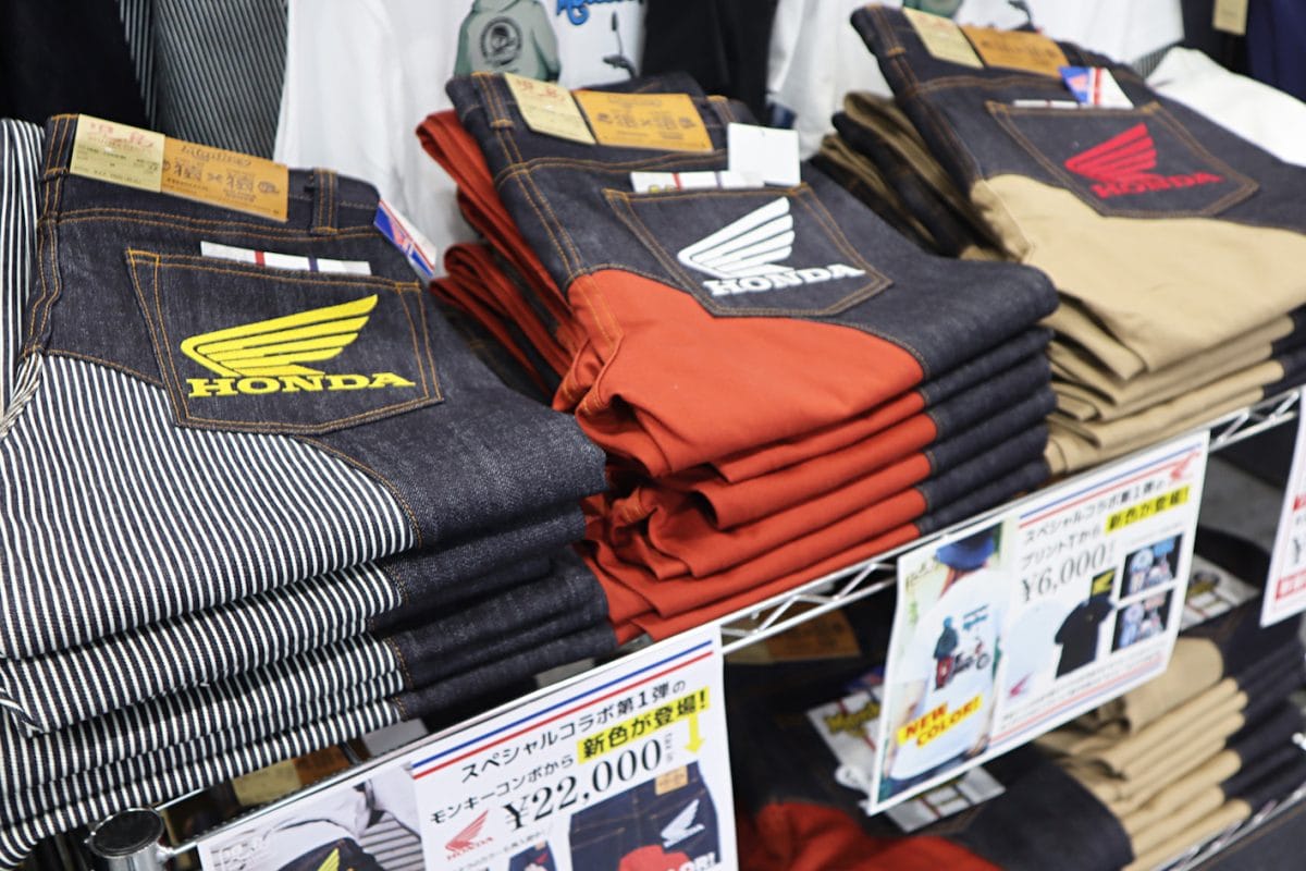 ホンダと児島ジーンズがコラボレーションしたパンツはライダーにも人気