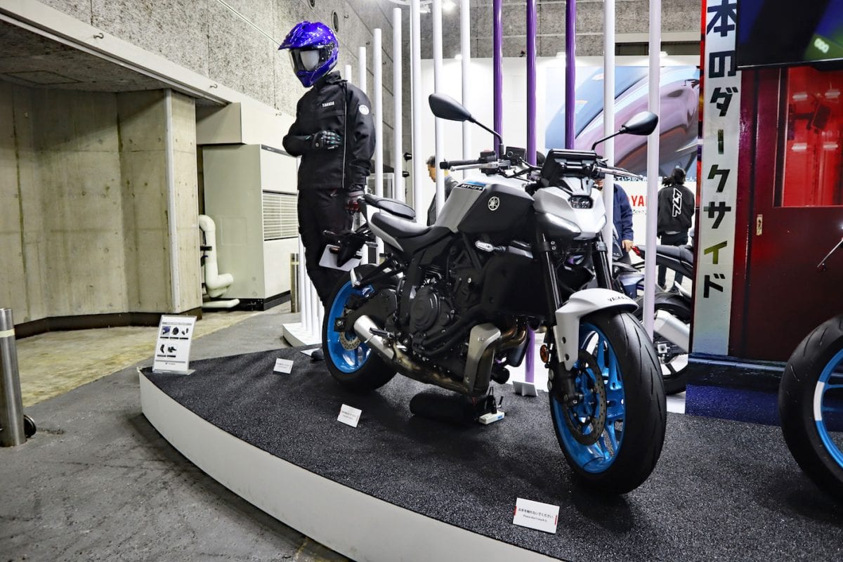 ヤマハのモダンなロードスポーツ「MT」シリーズの最新モデル「MT-07 Y-AMT」