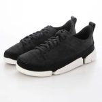 クラークス「トライジェニック」￥25300／ブラックヌバック