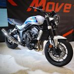 ホンダのロードスポーツのアイコンとも言えるCBシリーズの次世代を表現した「CB1000Fコンセプト」