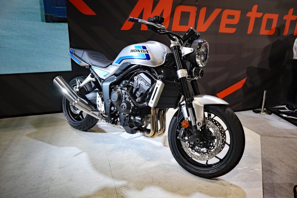 ホンダのロードスポーツのアイコンとも言えるCBシリーズの次世代を表現した「CB1000Fコンセプト」
