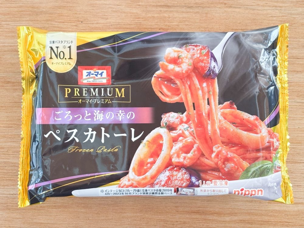 「ごろっと海の幸のペスカトーレ」で購入価格は税込354円