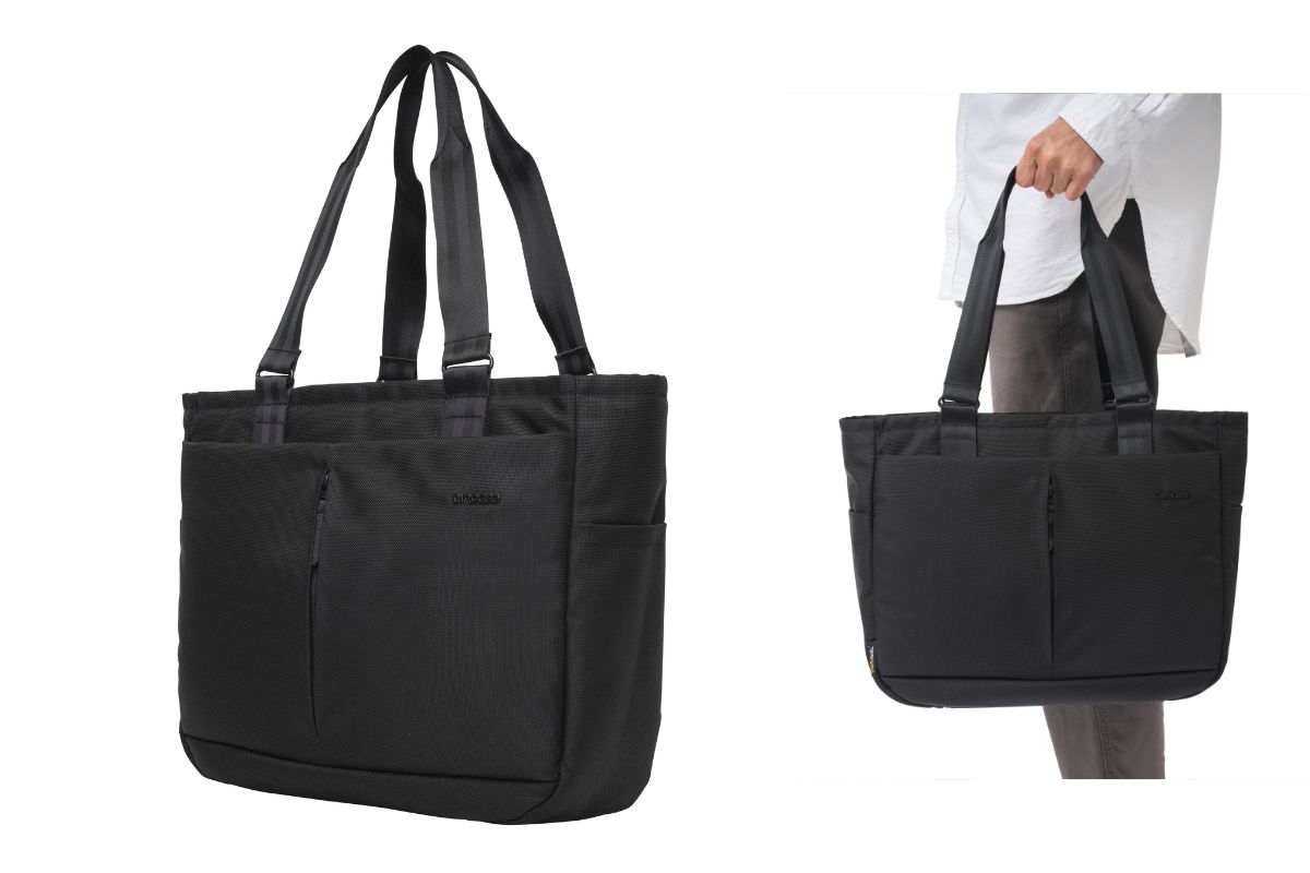 インケース「トラックス トート」￥20,900／W40×H35×D15㎝／16インチまでのラップトップとタブレットに対応