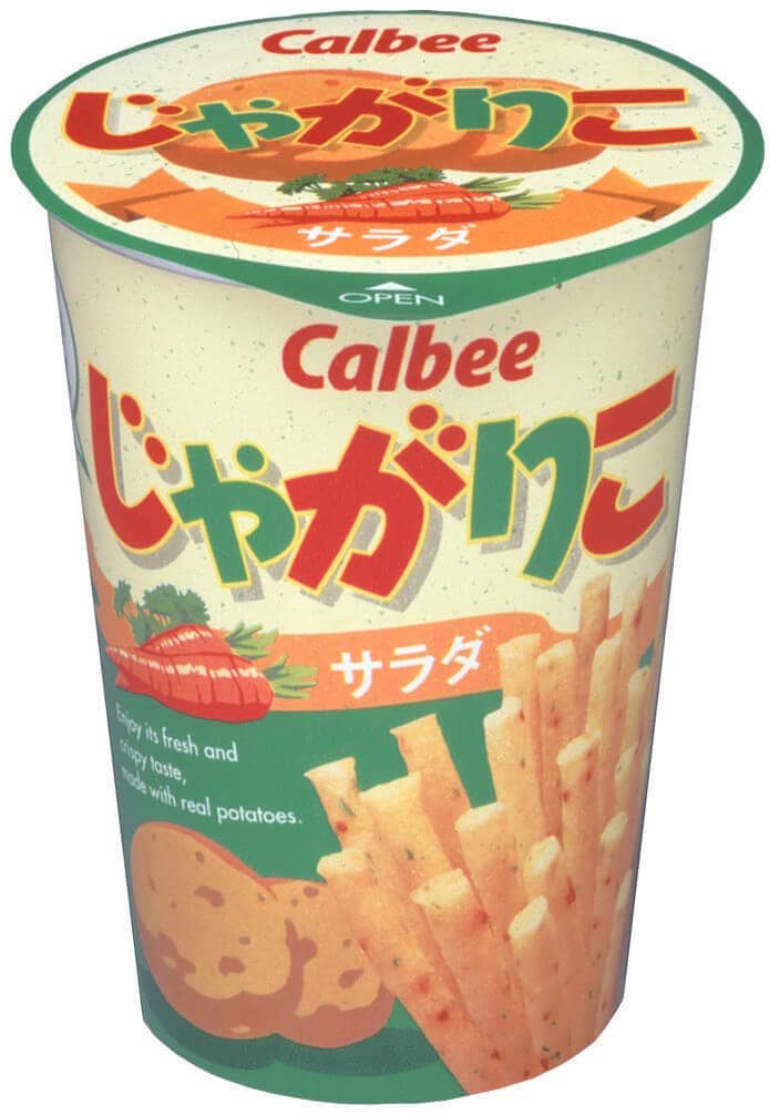 発売当時のフレーバーは、ユーザーが望んだサラダと開発陣が希望したチーズの2種