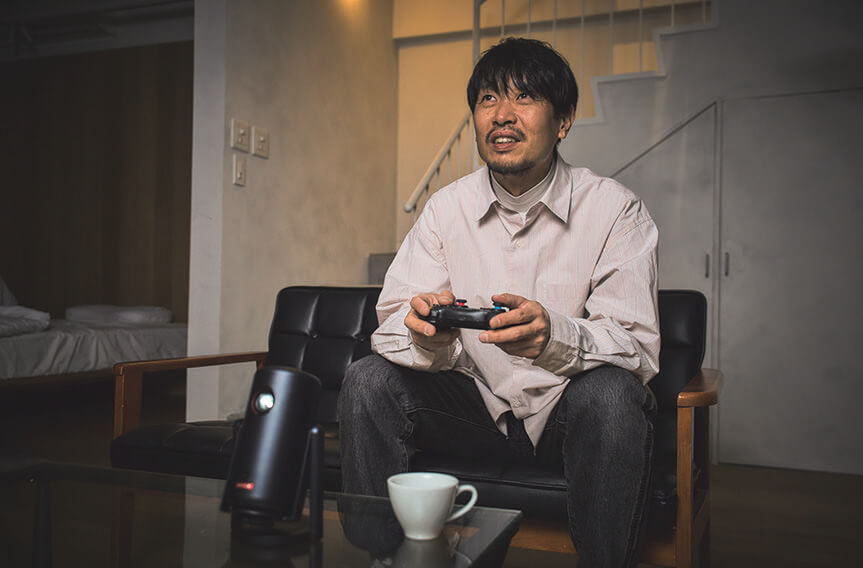 試した③「HDMI端子でゲームも大画面