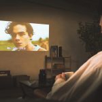 試した①「大画面で映画鑑賞！」