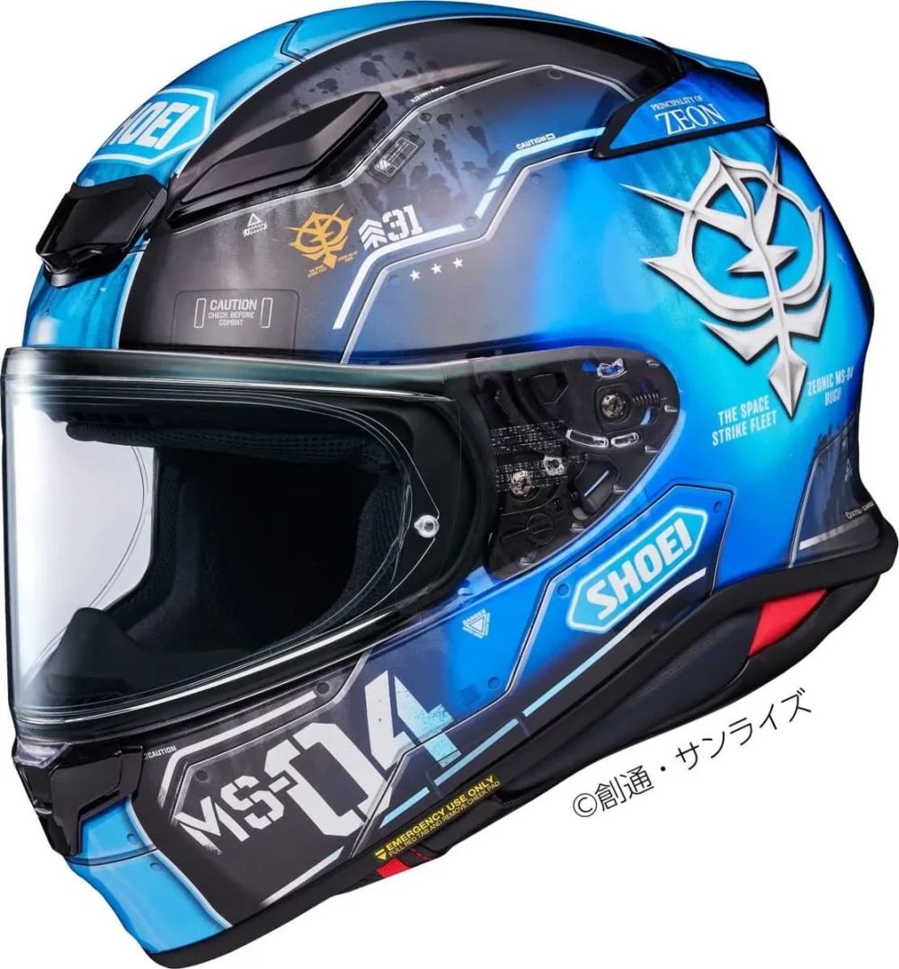 第1位　「ライダー心をそそるヘルメット」激熱コラボ爆誕！SHOEIの“機動戦士ガンダム THE ORIGIN × Z-8”に注目必至