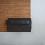 ガンゾ「エヌポロ ウォレットポーチ」￥71,500／W17.5×H10×D2㎝