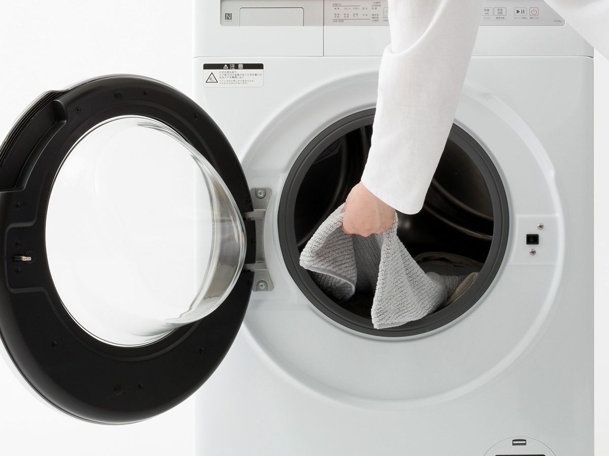 取り出しやすい水平ドラム