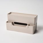 ニトリ 多機能ティッシュケース（モカ）