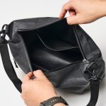 無印良品 耐水生地を使ったウェルダーショルダーバッグ