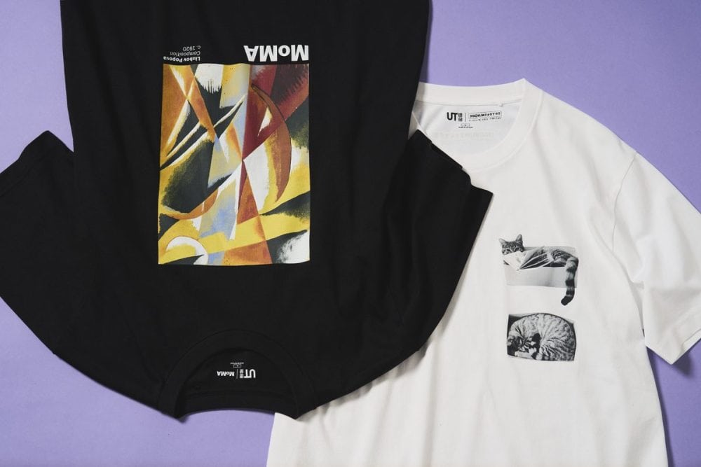 一枚で絵になるUTのアートTシャツ