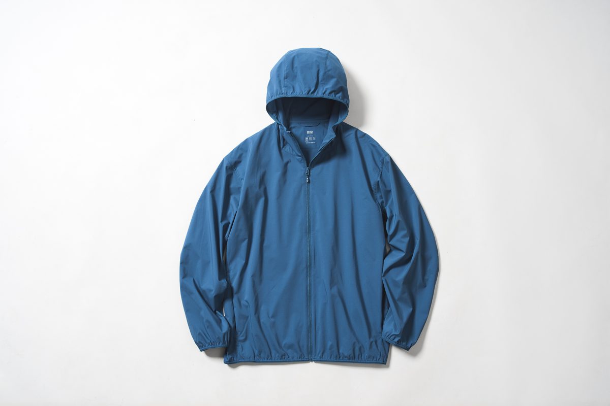 ポケッタブルUVカットパーカ/NANODESIGN　66BLUE ￥3,990