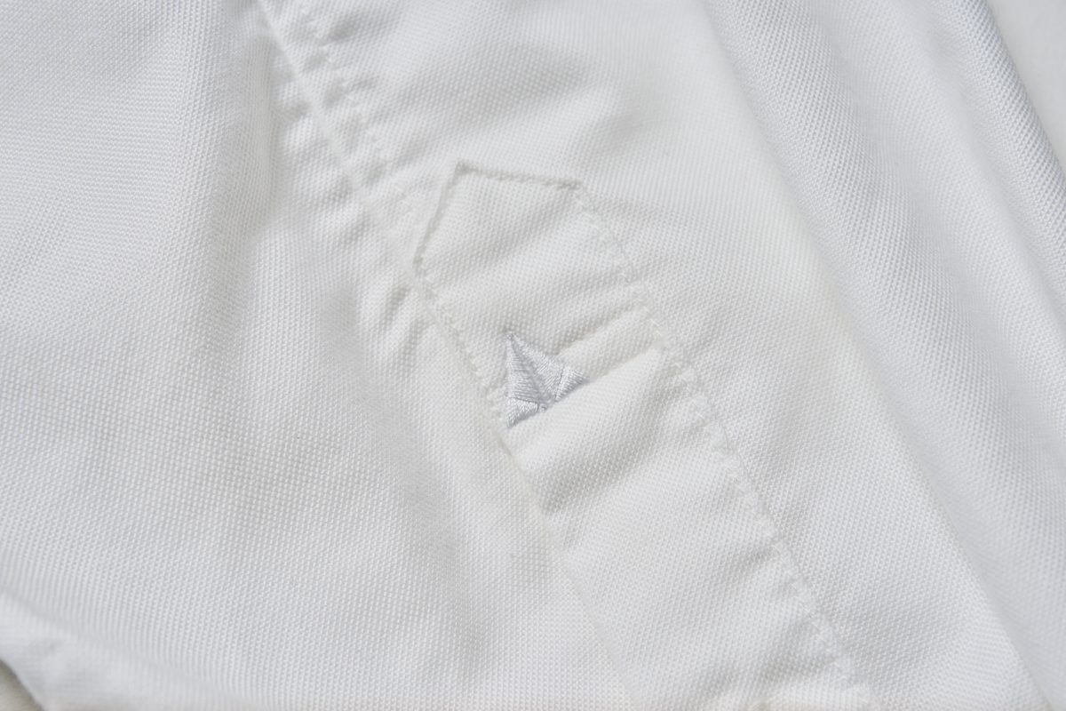 剣ボロにはテントのような刺繍