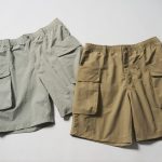 高撥水パラシュートカーゴショートパンツ 各￥1,500