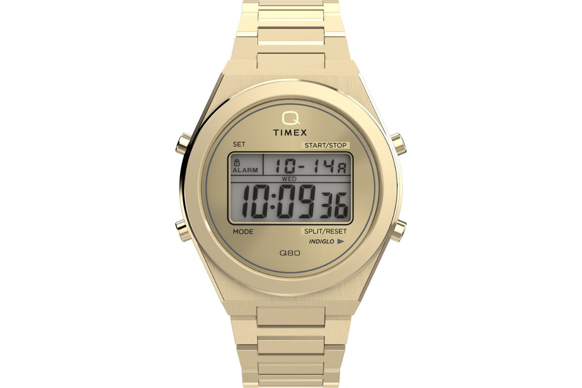 タイメックス「Q Timex Q80 コンチネンタル（TW2Y09700）」￥26,400／クォーツ／39㎜径／50m防水