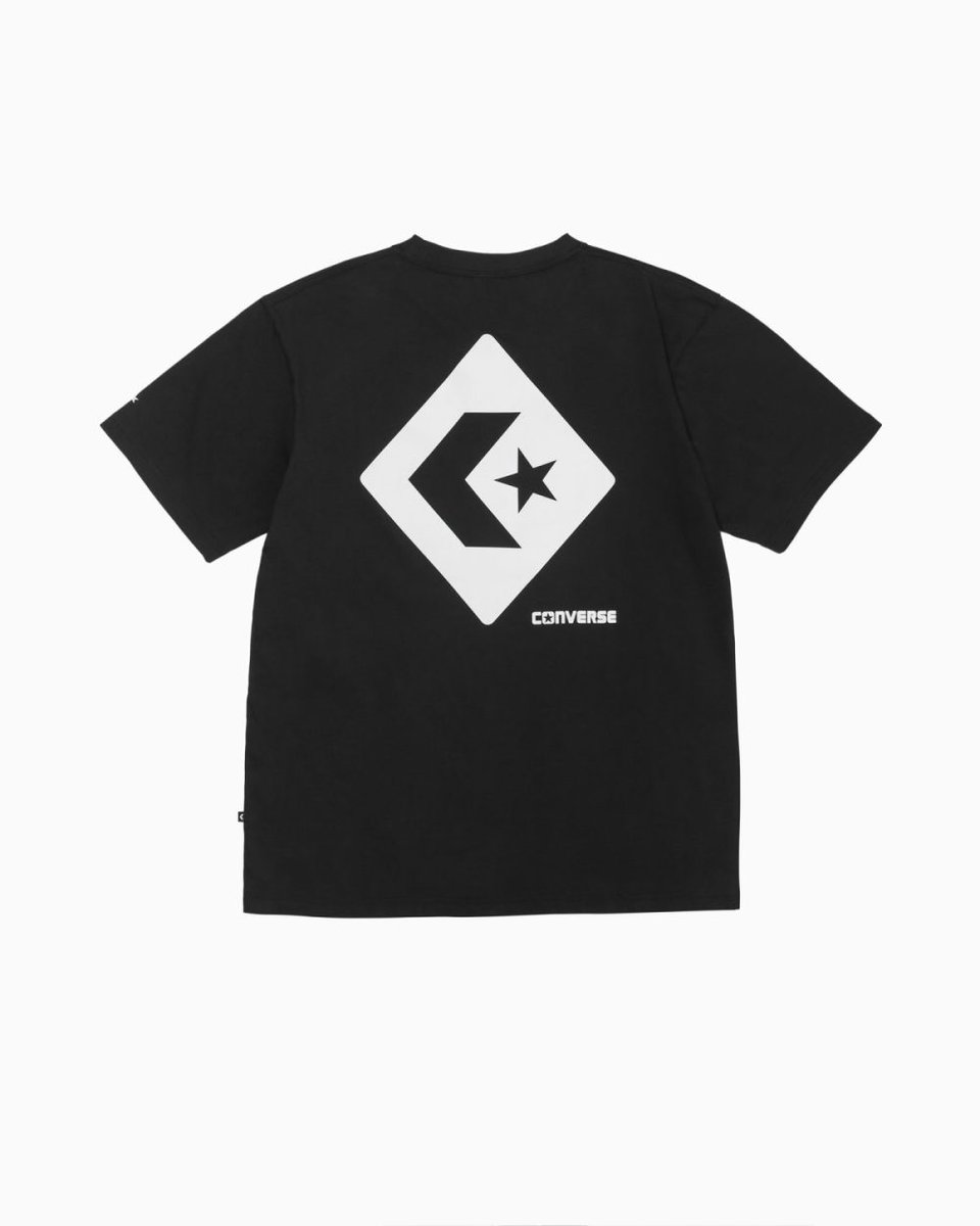 コンバーススポーツ「ダイアモンドロゴT」￥3,190／ブラック
