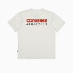 コンバーススポーツ「アスレチックロゴT」￥3,190／アイボリー