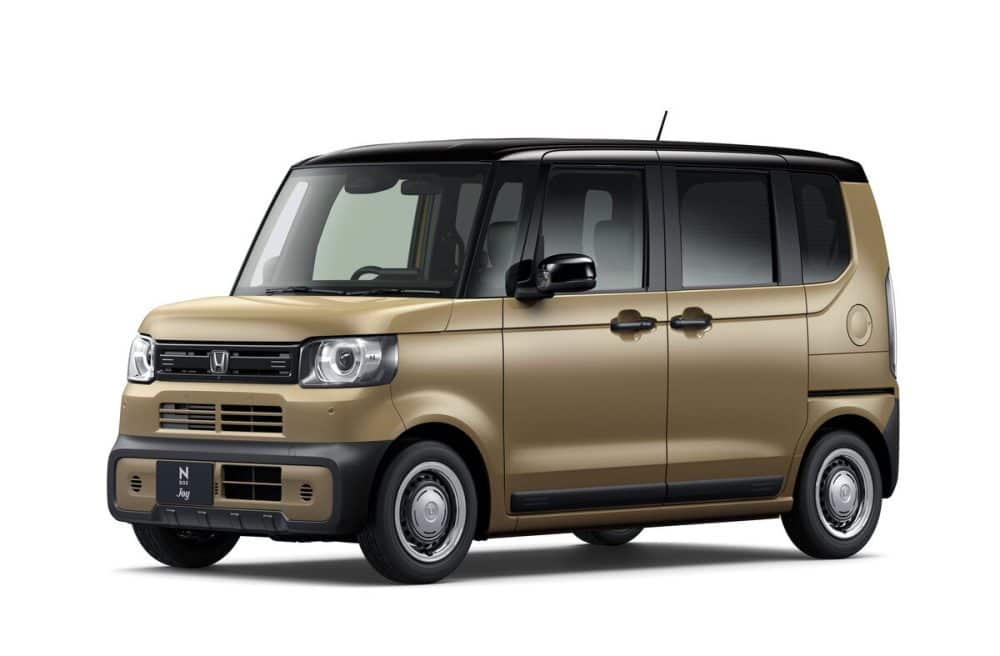 N-BOX、N-BOXカスタムに続く第3のモデルシリーズとして2024年9月に登場した「N-BOX JOY」