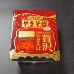 まるか食品 ペヤング一贅沢やきそば 蟹トマト味 ￥500（税抜）