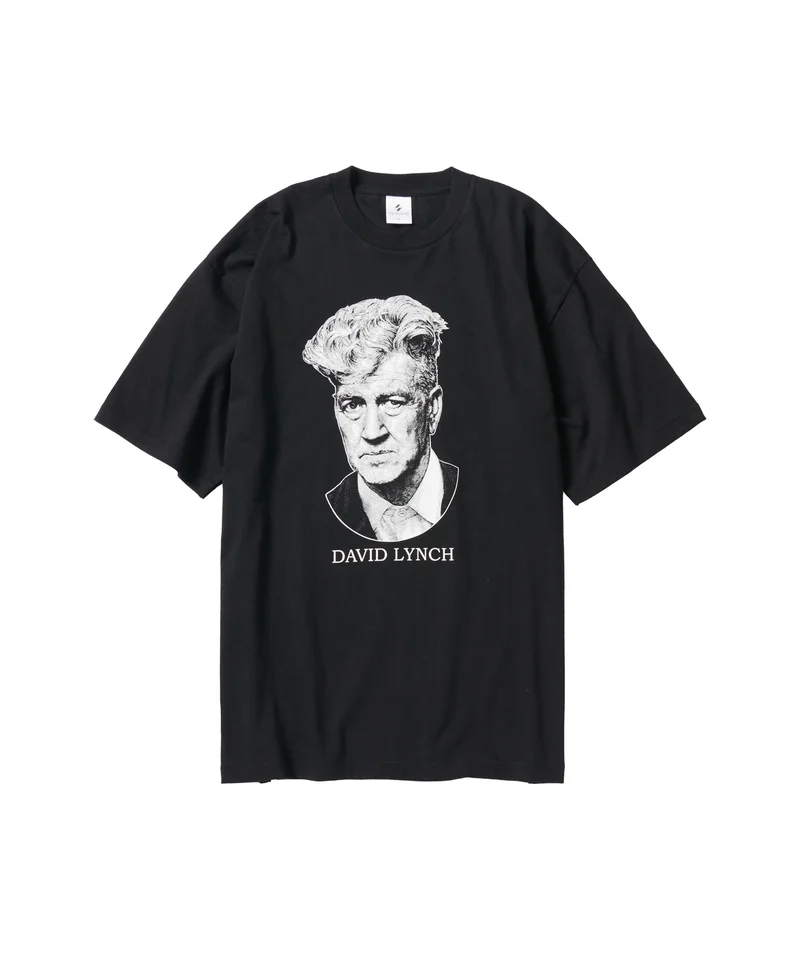 ザ・サルベージズ フォー ボンジュール レコード「デイヴィッド・リンチ エクスクルーシブ Tシャツ」各￥9,900／ブラック