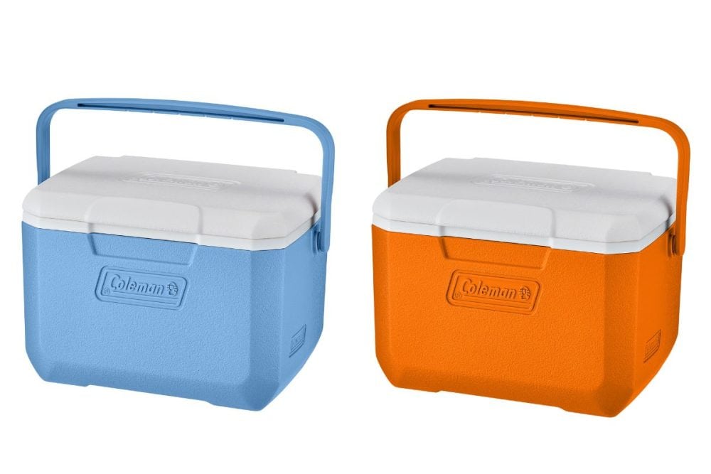 コールマン テイク 6 各￥2,420 約28.5×20×18（h）㎝ 約4.7ℓ 約0.8㎏ 新色（オレンジ、デイドリーム）
