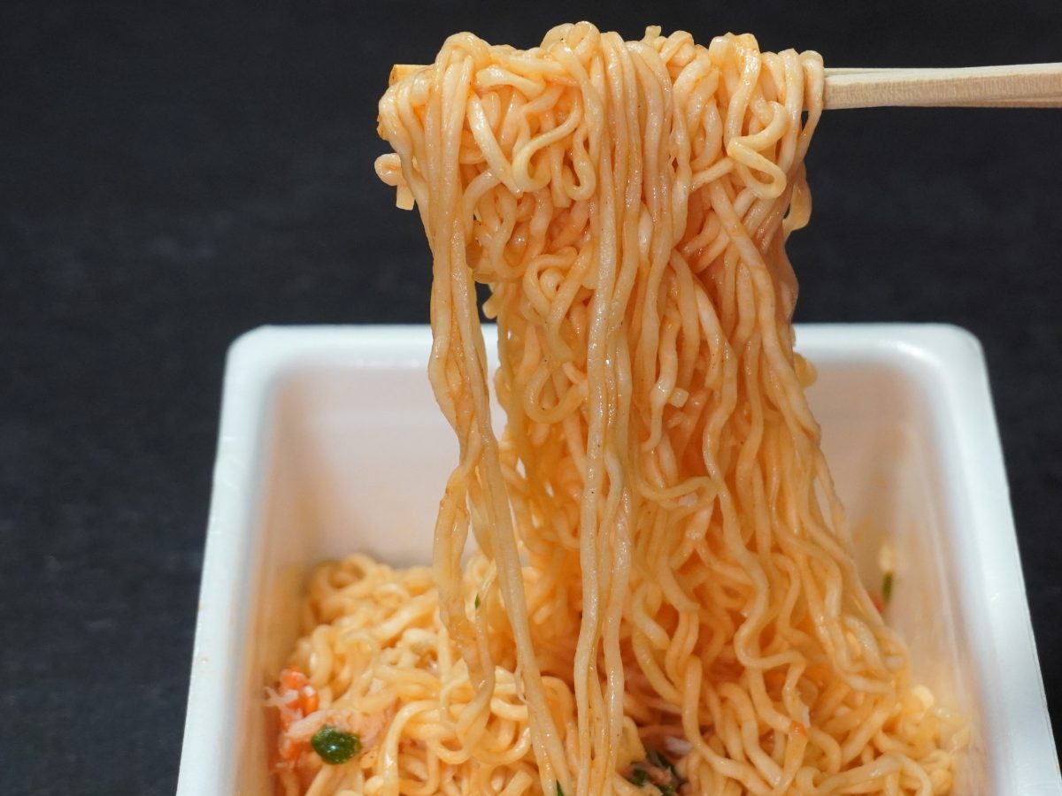 まるか食品
ペヤング一贅沢やきそば 蟹トマト味
￥500（税抜）
