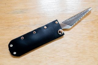 「縫わずに作るレザークラフト」100円ショップ＆ホムセンの道具でDIYに挑戦！ナイフケースを作ってみたら…意外と簡単だった