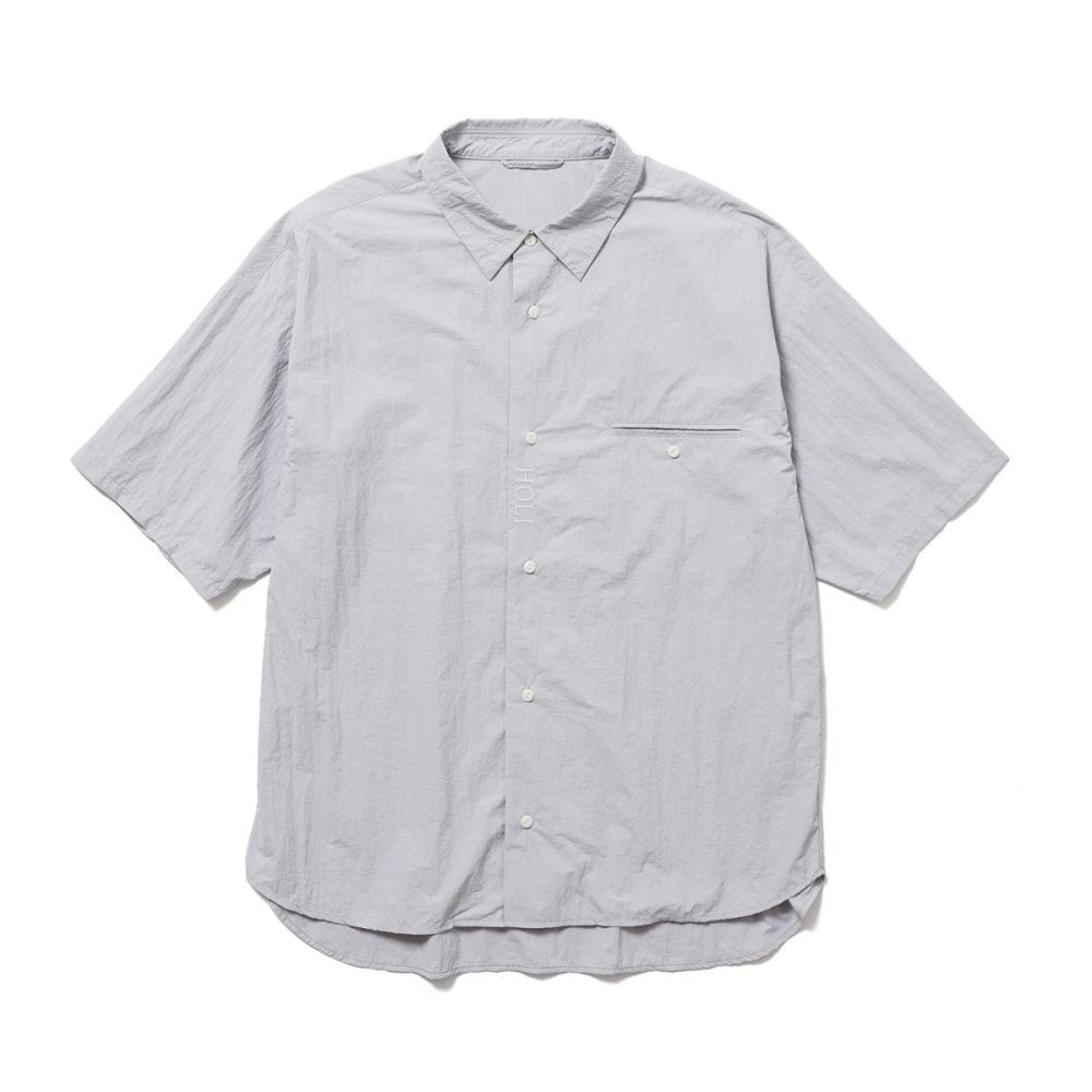 ナンガ「ケーンシャツ」￥14,300／アッシュグレー